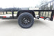 5x10 Utility Trailer Powder Coated Dovetail with gate 3500lb Axle - SLE Equipment - 5