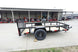 5x10 Utility Trailer Powder Coated Dovetail with gate 3500lb Axle - SLE Equipment - 11