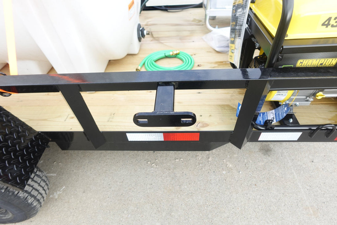 Simpson Pressure Washer 4200 PSI Tank Hose Utility Trailer Package - SLE Equipment - 10.
