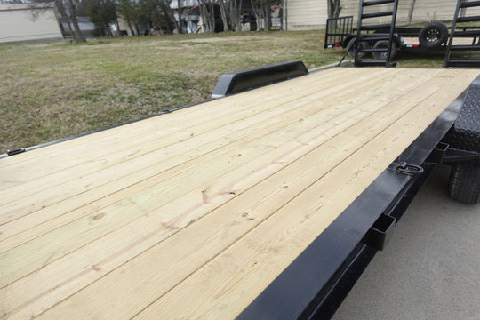 7x18 Gooseneck Equipment Trailer (2) 7K Axles Standup Ramps - SLE Equipment - 5