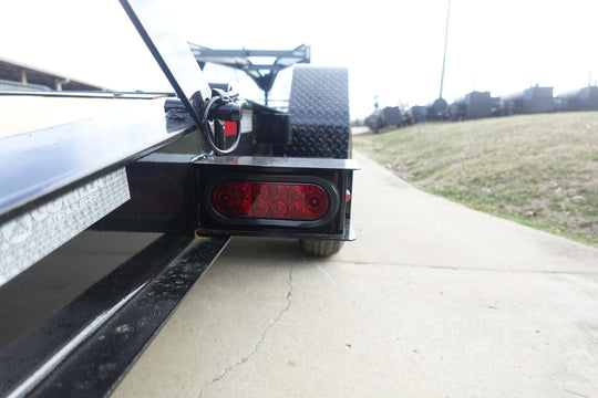 7x18 Gooseneck Equipment Trailer (2) 7K Axles Standup Ramps - SLE Equipment - 11