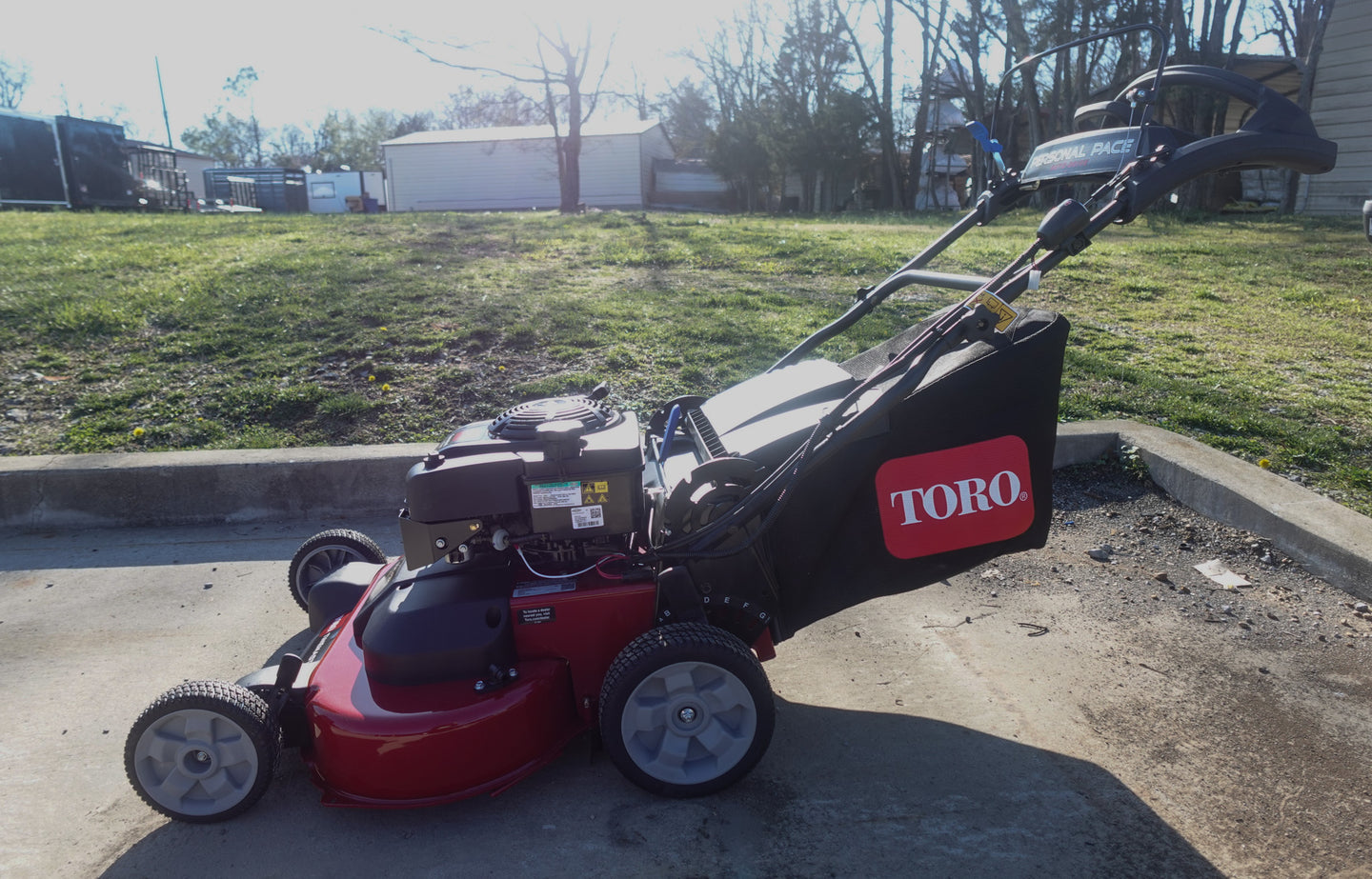 Toro 21220 30" TimeMaster Electric Start Gas Push Lawn Mower - SLE Equipment - 3