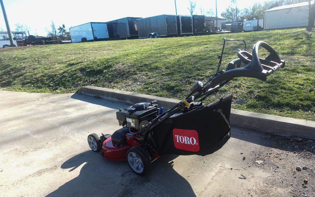 Toro 21220 30" TimeMaster Electric Start Gas Push Lawn Mower - SLE Equipment - 4