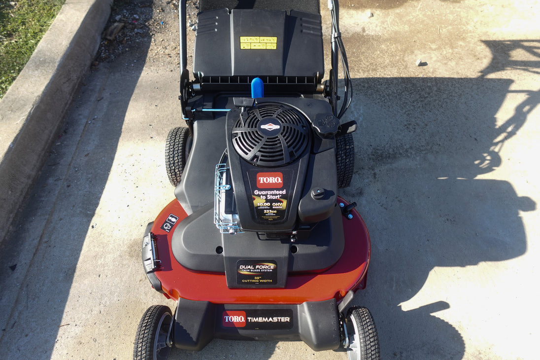Toro 21220 30" TimeMaster Electric Start Gas Push Lawn Mower - SLE Equipment - 10