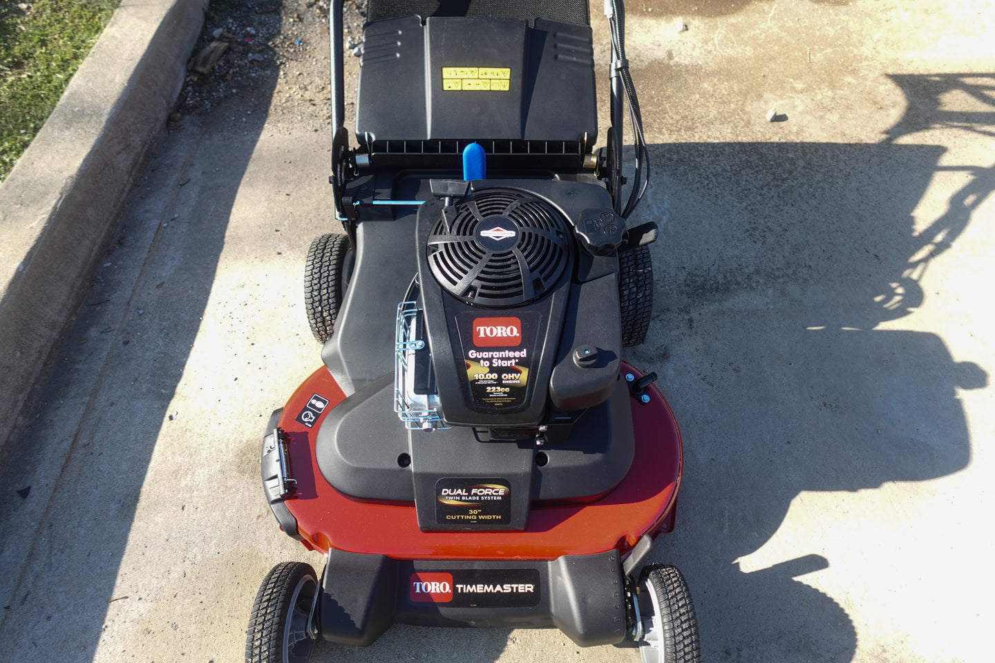 Toro 21220 30" TimeMaster Electric Start Gas Push Lawn Mower - SLE Equipment - 10