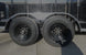 7x20 Black Hybrid Enclosed Trailer ATP Floor (2) 7K Axles - SLE Equipment - 16