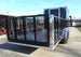 7x20 Black Hybrid Enclosed Trailer ATP Floor (2) 7K Axles - SLE Equipment - 6