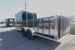 7x20 Black Hybrid Enclosed Trailer ATP Floor (2) 7K Axles - SLE Equipment - 9