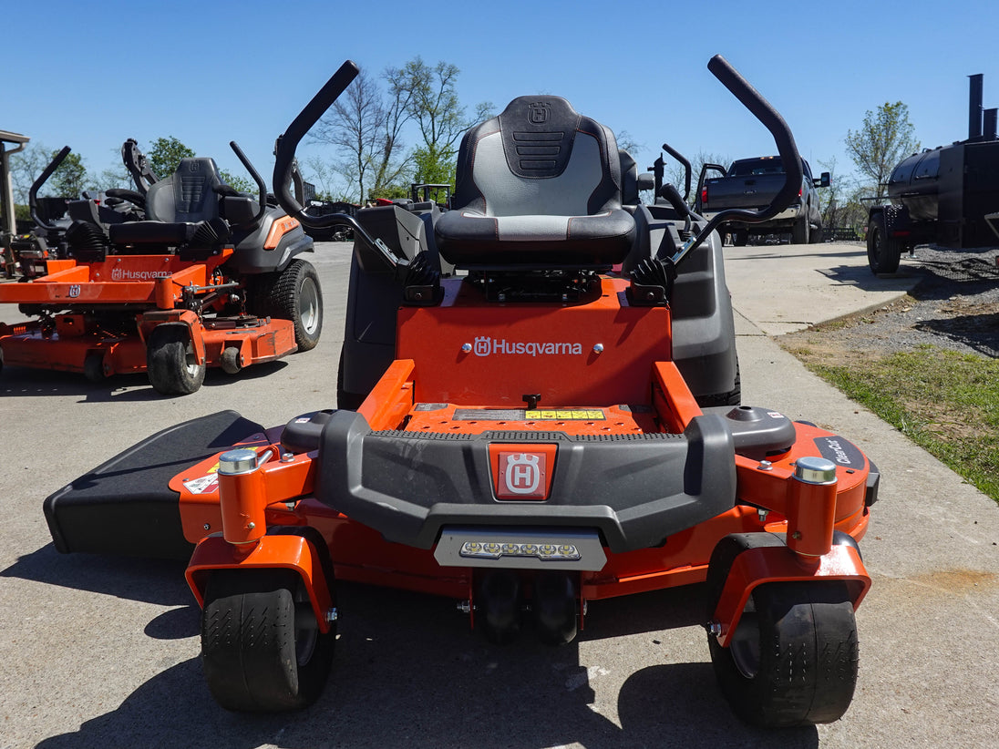 Husqvarna Z254F Zero Turn Lawn Mower 54" Deck 24hp Briggs Low Front View