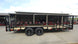 7x20 Straight Deck Utility Trailer with Side Gate (2) 5,200lb Axles - SLE Equipment - 5
