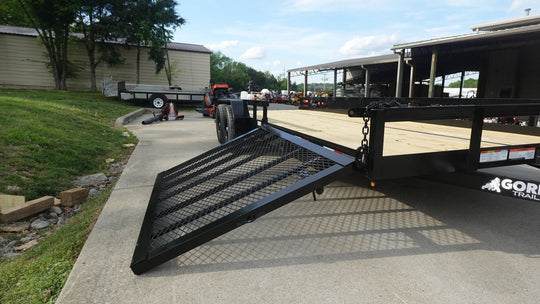 7x20 Straight Deck Utility Trailer with Side Gate (2) 5,200lb Axles - SLE Equipment - 10