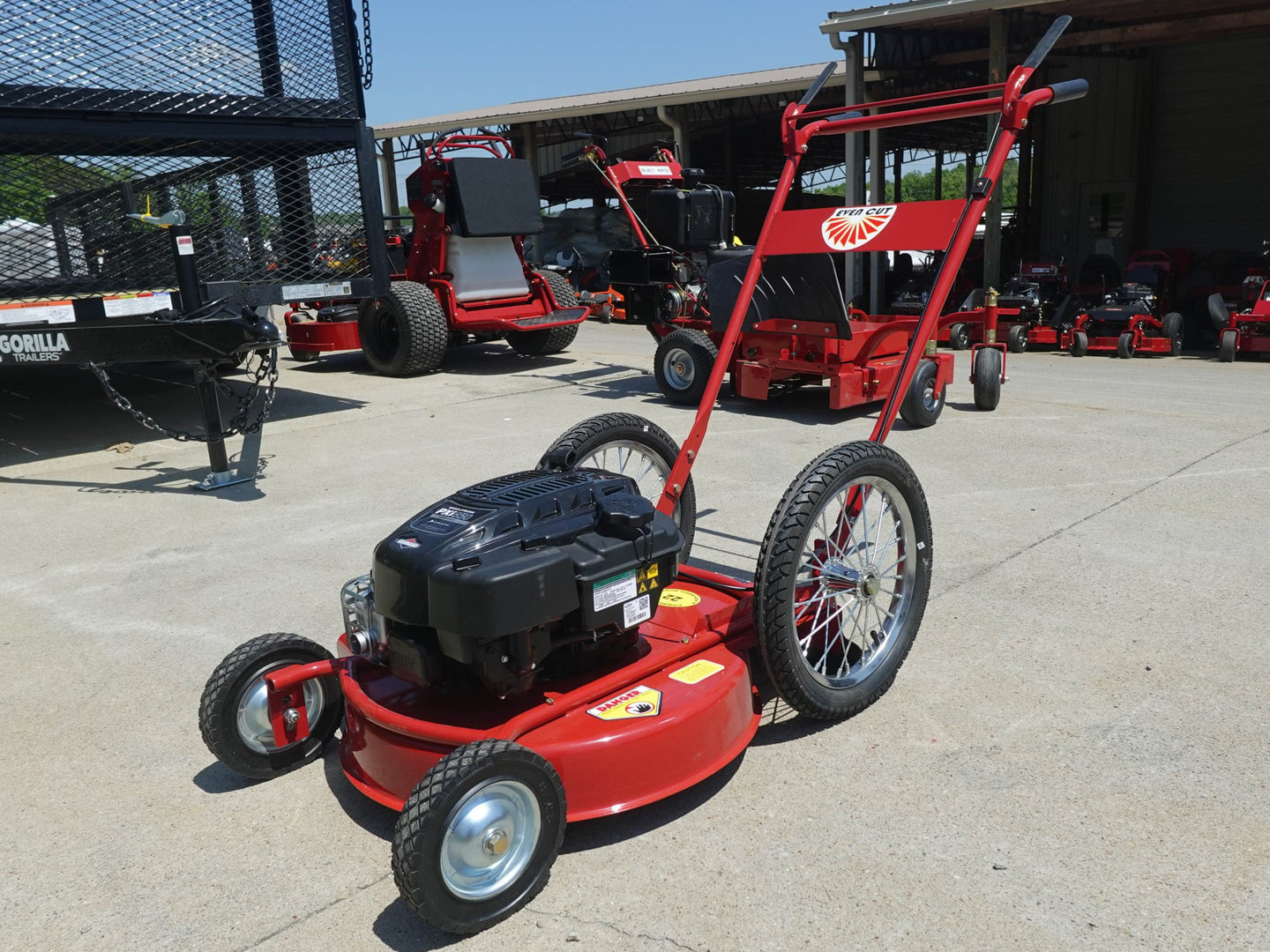 Bradley Even - Cut 22" Direct Drive Push Mower 8.5 HP Briggs - SLE Equipment - 3