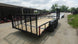 7x16 Dovetail Utility Trailer with Side Gate (2) 3500lb Axle 7k GVWR - SLE Equipment - 6