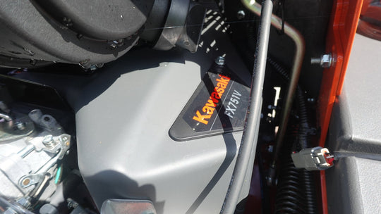 Demo Husqvarna V554 Stand - On Mower 54" 24.5 HP KAW 8.5HRS +Bonus 522L Trimmer - SLE Equipment - 6