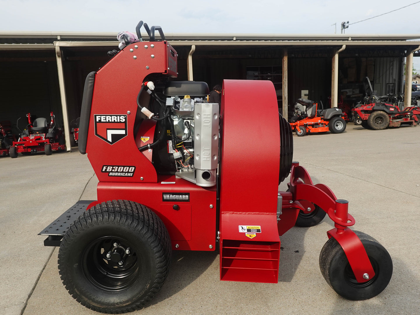 Ferris 5902194 FB3000 Hurricane Stand On Blower 35HP VAN Right Side 