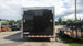 8.5X24 Black Enclosed Trailer (2) 5,200lb Axles Escape Door Rear