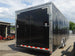 8.5X24 Black Enclosed Trailer (2) 5,200lb Axles Escape Door Rear Right
