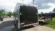 8.5X24 Black Enclosed Trailer (2) 5,200lb Axles Escape Door Rear Left