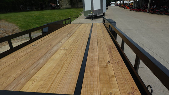 7x20 Heavy Duty Dovetail Utility Trailer (2) 5,200lb Axles with Brakes 10k GVWR - SLE Equipment - 16