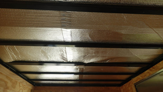 7x16 Tandem White V - Nose Hybrid Enclosed Trailer - SLE Equipment - 17