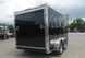 7X12 V-Nose Enclosed Cargo Trailer Rear Right Side