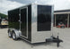 7X12 V-Nose Enclosed Cargo Trailer Front  Right