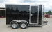 7X12 V-Nose Enclosed Cargo Trailer Right Side