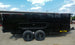 7x16 Telescopic Dump Trailer with 4ft Sides (2) 7K Axles 14k GVWR - SLE Equipment - 7