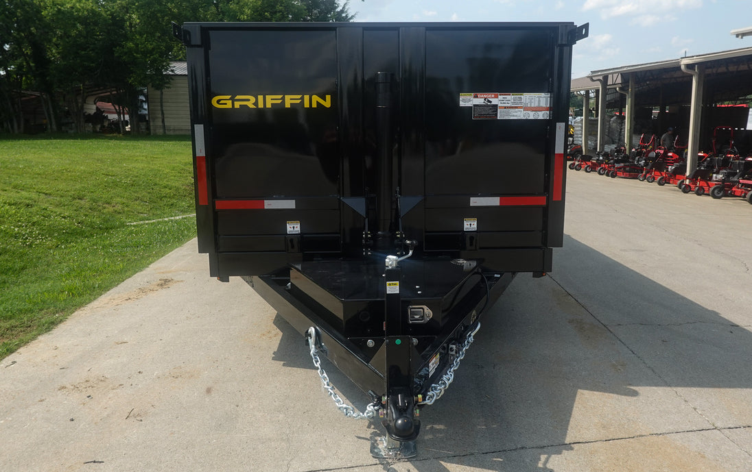 7x16 Telescopic Dump Trailer with 4ft Sides (2) 7K Axles 14k GVWR - SLE Equipment - 5