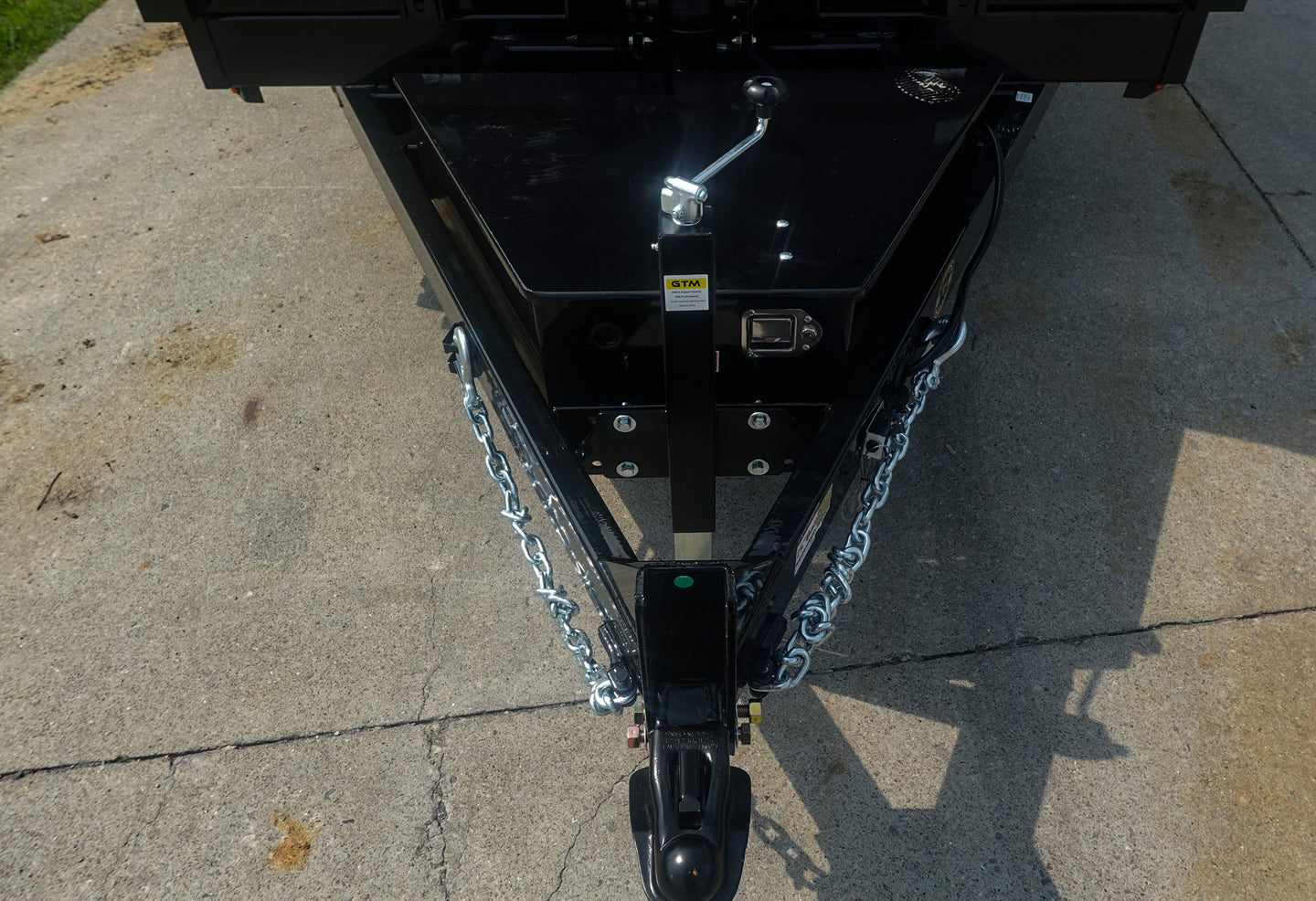 7x16 Telescopic Dump Trailer with 4ft Sides (2) 7K Axles 14k GVWR - SLE Equipment - 15