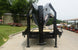 8.5x25 Gooseneck Deckover Dovetail Trailer (2) 10K Axles King Kong Ramps Front