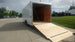 8.5x20 White Enclosed Trailer (2) 5200LB With 7 Interior Height Left Rear Ramp