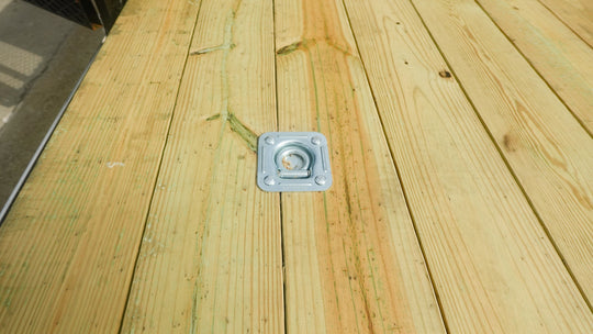 8.5' x 20' White V-Nose Hybrid Enclosed Trailer – Dual 7K Axles Rear Deck D-Ring