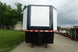 8.5x42 White With Black Out Trim Gooseneck King Pin Fifth Wheel Enclosed Trailer (3) 8K Front View