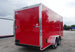 7x16 Red V - Nose Enclosed Trailer (2) 3,500lb Axles 7ft Interior - SLE Equipment - 5