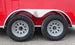 7x16 Red V - Nose Enclosed Trailer (2) 3,500lb Axles 7ft Interior - SLE Equipment - 9