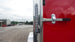 7x16 Red V - Nose Enclosed Trailer (2) 3,500lb Axles 7ft Interior - SLE Equipment - 10