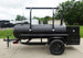 330 GAL Smoker Single Door With CounterWeight with Double Racks Left Side 