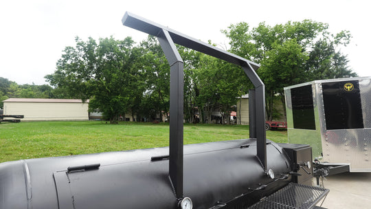 330 GAL Smoker Single Door With CounterWeight with Double Racks Counterweight