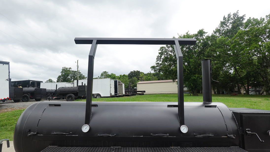 330 GAL Smoker Single Door With CounterWeight with Double Racks Counterweight