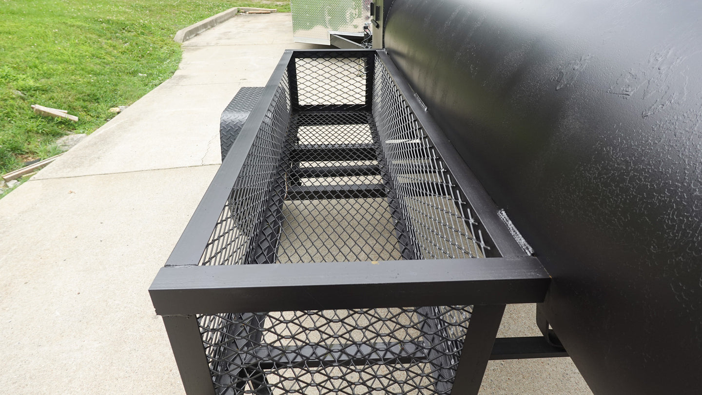 330 GAL Smoker Single Door With CounterWeight with Double Racks Basket