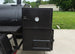 330 GAL Smoker Single Door With CounterWeight with Double Racks Warmer Box