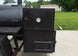 330 GAL Smoker Single Door With CounterWeight with Double Racks Warmer Box