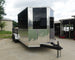 7x20 Black Hybrid Enclosed Trailer ATP Floor (2) 7K Axles Front Right