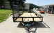 7x20 Dovetail Utility Trailer with Side Gate (2) 3,500lb Axles 7K GVWR - SLE Equipment - 2