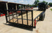 7x20 Dovetail Utility Trailer with Side Gate (2) 3,500lb Axles 7K GVWR - SLE Equipment - 5