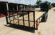7x20 Dovetail Utility Trailer with Side Gate (2) 3,500lb Axles 7K GVWR - SLE Equipment - 5