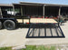 7x20 Dovetail Utility Trailer with Side Gate (2) 3,500lb Axles 7K GVWR - SLE Equipment - 15