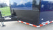 8.5X36 Indigo Blue With Black Out Enclosed Trailer With Escape Doors E Track Floor (3) 7K Axles 21K GVWR ATP 