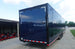 8.5X36 Indigo Blue With Black Out Enclosed Trailer With Escape Doors E Track Floor (3) 7K Axles 21K GVWR Rear Right